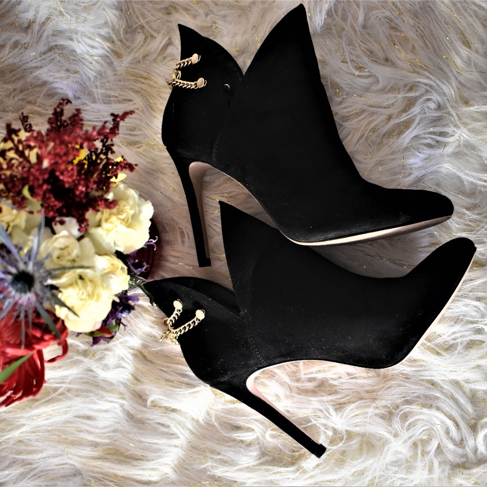 BCBGeneration Black Booties. Size 6.5